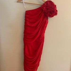 Tadashi One shoulder dress